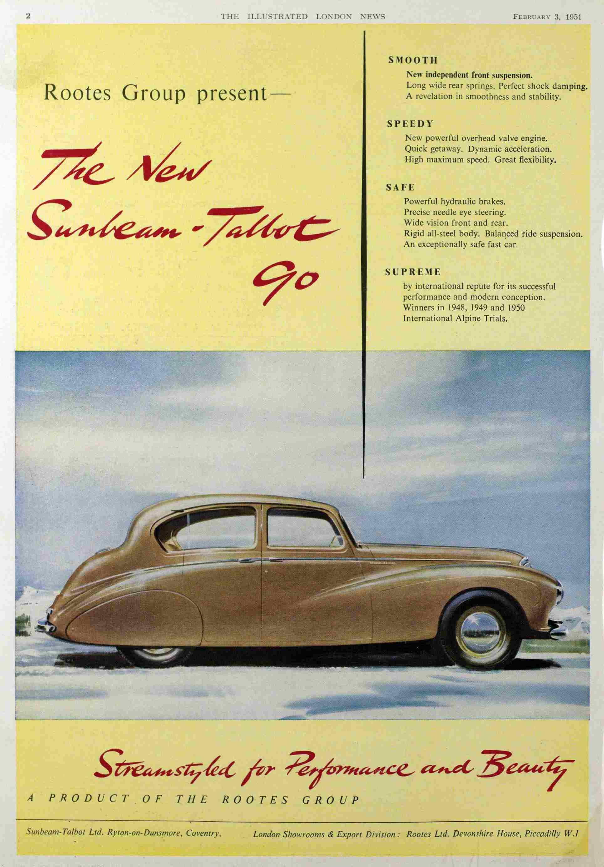 sunbeam talbot